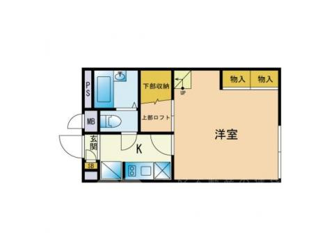【間取り】 | アジュール那珂川 | 現況を優先します。