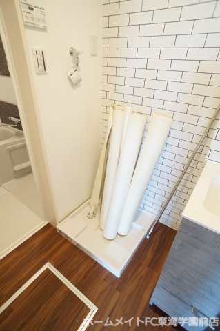 熊本市東区小山５丁目のアパートの洗面所