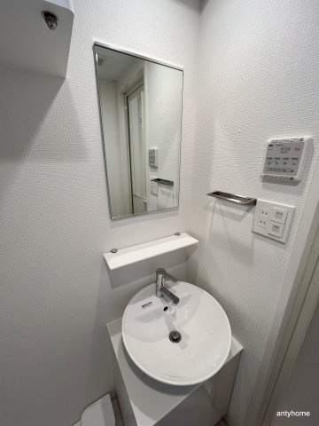 エスリードレジデンス大阪ウエストコート　仲介手数料無料の洗面所