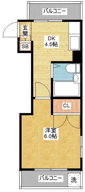 明治第６ビル｜名古屋市の賃貸ならMy賃貸の間取り|明治第６ビル