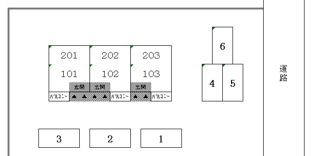 サンライズヒオキの駐車場|駐車場