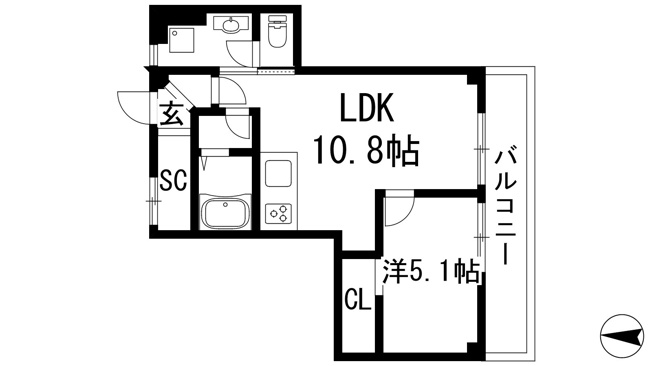 【間取り】 | メゾン加茂