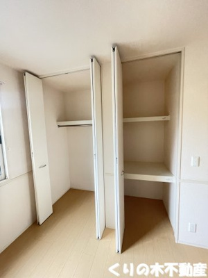 【収納】 | セジュール上ノ山Ⅱ | 大きなスペースがあり、収納には困りません