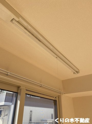 【設備】 | セジュール上ノ山Ⅱ | 室内物干し