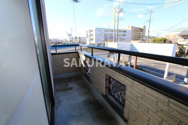 タウンコーポ商事テナントのバルコニー