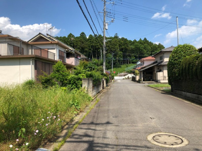 【前面道路含む現地写真】 | つくば市宝陽台土地