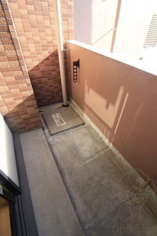 リーガル西天満のバルコニー