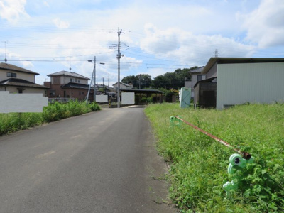 【前面道路含む現地写真】 | 比企郡鳩山町大橋売地