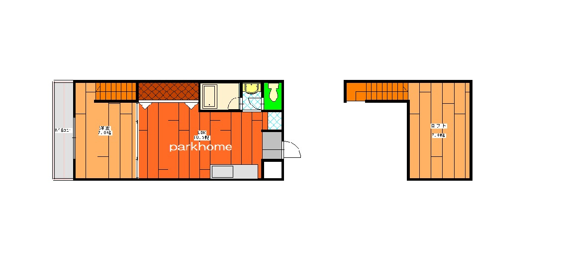 アーバン・ドウェルYSの間取り