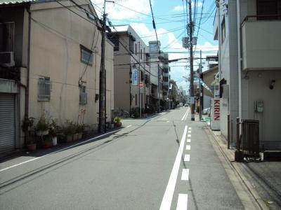 エムズ御所西（旧レジデンスＭＴ）の地図|前面道路