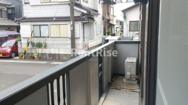 エレガンス シンワ Ａのバルコニー