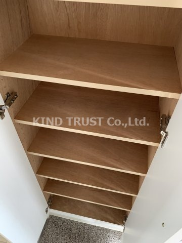 ベルフェリーク天満橋の収納|たっぷりとした収納スペースです