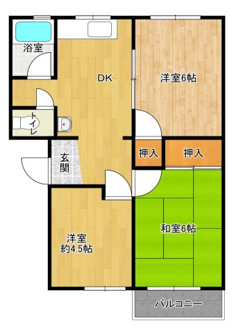 【間取り】 | 有野台公社 | 有野台公社(ＧｏｏｄＨｏｍｅ)