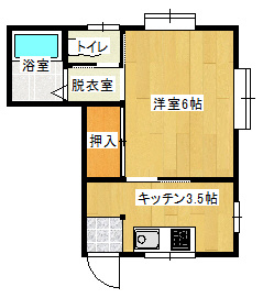 【間取り】 | コーポフルーツ・フル