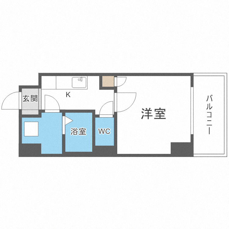 Ｕ－ｒｏ鶴橋駅前の間取り