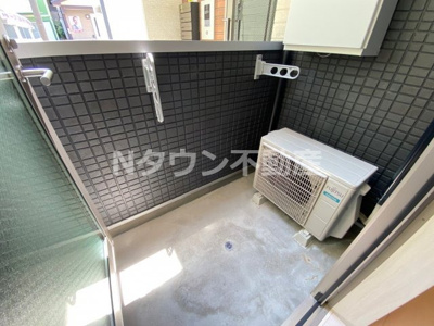 【バルコニー】 | CREST浄心 | 暖かな日差しのふりそそぐバルコニー