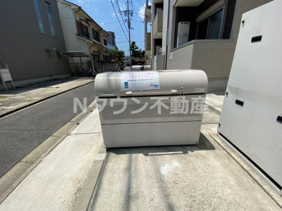 【その他共用部分】 | CREST浄心 | 共用のごみステーションです