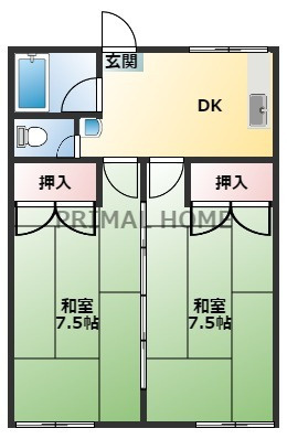 【間取り】 | 淀山荘