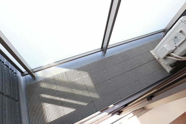 ルミエールドゥソレイユのバルコニー