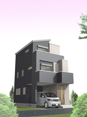 【外観】 | Taisei Palace雁屋西町 | 「TaiseiPalace　Series」
弊社の自由設計住宅はアフターサービス　2年点検制度・建物１０年保証制度がついておりますので、マイホームを建てた後も安心