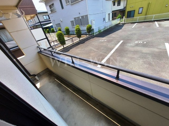 サンハイム鈴木 Bのバルコニー