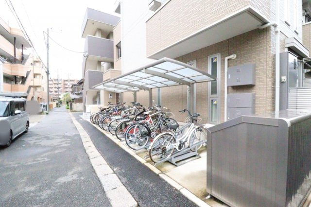 千葉市花見川区幕張町５丁目のアパートのその他共用部分|駐輪場