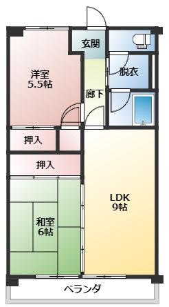 ベーシックマンションの間取り