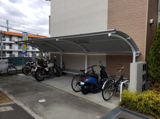【その他共用部分】 | 駐輪場☆神戸市垂水区　賃貸　サンフォルテ☆