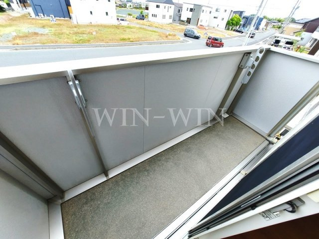 豊橋市牛川町字東側の一戸建てのバルコニー