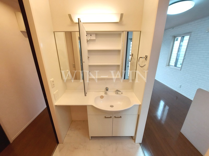 豊橋市牛川町字東側の一戸建ての独立洗面台