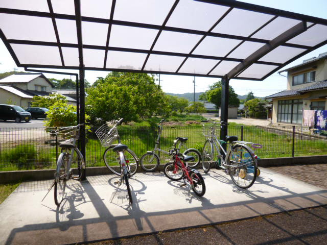 倉敷市大内のアパートのその他共用部分|駐輪場