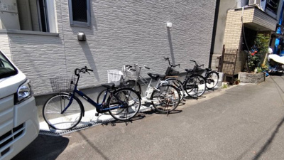 【その他共用部分】 | ハーモニーテラス下新庄Ⅱ | 駐輪スペースです