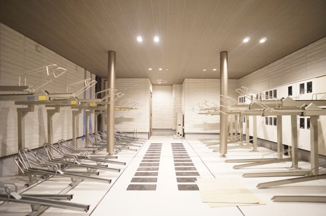 Pleasure brightのその他共用部分|屋内駐輪場