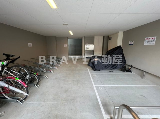 エスリード大阪上本町グリーズ　BRAVI不動産のその他共用部分|【エスリード大阪上本町グリーズ】バイク置場