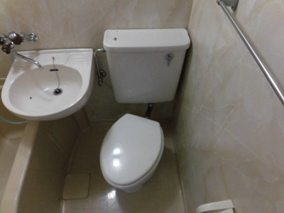 【トイレ】 | シロハイヌ新大阪 | 清潔感のあるきれいなトイレです