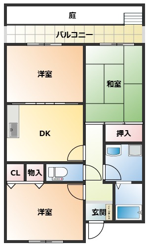 【間取り】 | エクセレントBELL