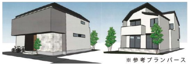 【完成予想図】 | 人気の吉祥寺　公園隣接 建築条件無売地 | 参考プラン 完成予想図