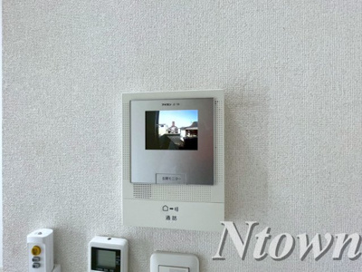 【セキュリティ】 | グレイス本陣 | モニタ付きインターホンです。