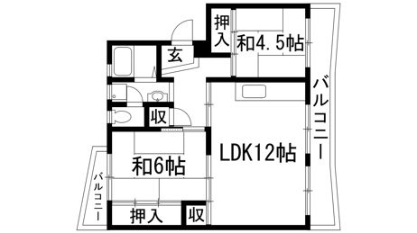 【間取り】