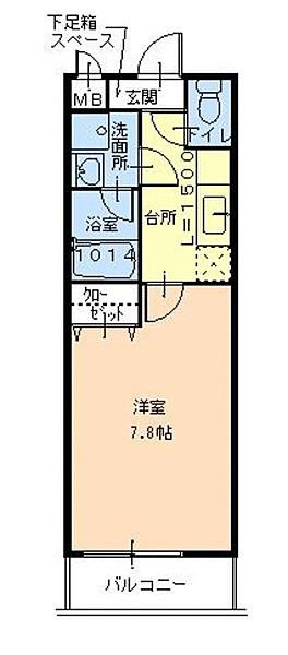 フジパレス光南町Ⅱ番館の間取り