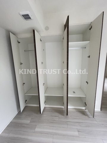 プレミスト梅田SOUTHの収納|専用の収納スペースです