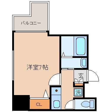 【間取り】 | プロシード大阪梅田POTION