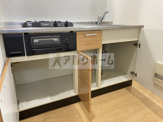 ステラウッドソレイユ惣社のキッチン