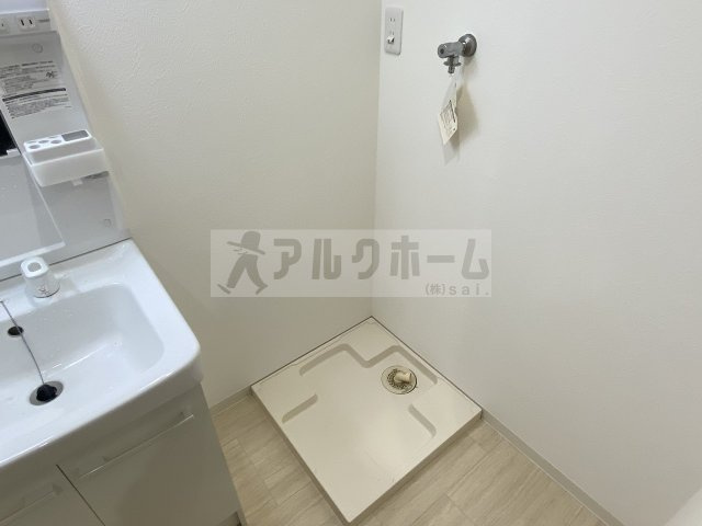 ステラウッドソレイユ惣社の洗面所