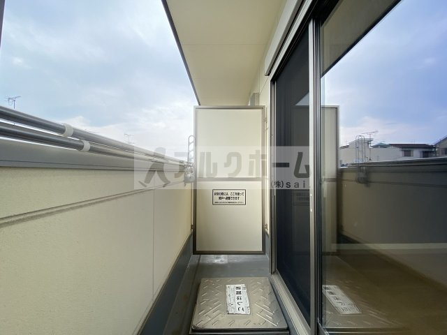 ステラウッドソレイユ惣社のバルコニー