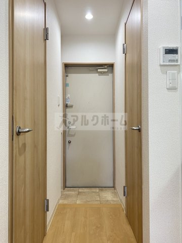 ステラウッドソレイユ惣社の玄関