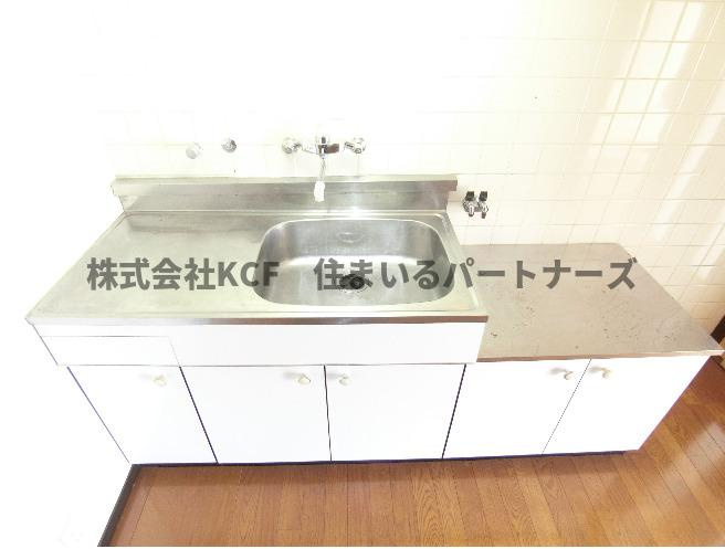 第二森光ビルのキッチン|お料理しやすいキッチンです