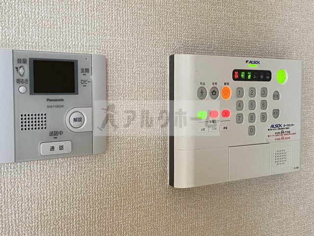 ソレイユ八尾のセキュリティ