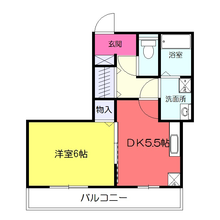 ファーストヒル竹山の間取り