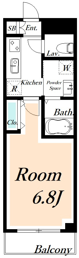 エミール新浦安の間取り